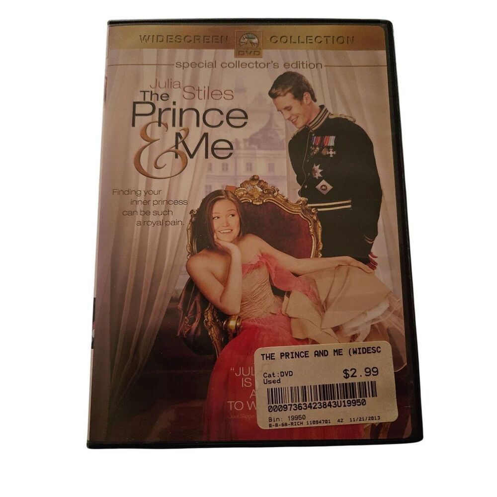 The prince & me dvd paramount
